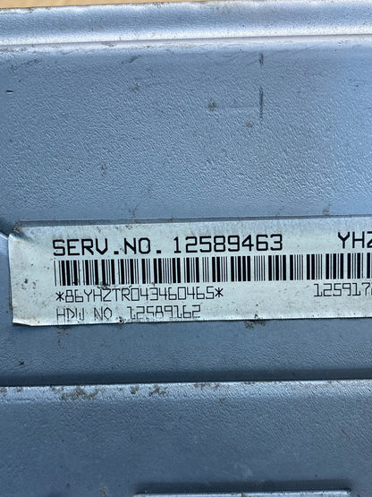2003-2006 Chevrolet Tahoe Silverado Engine Control 12589463 ECM ECU AG9424 DW2