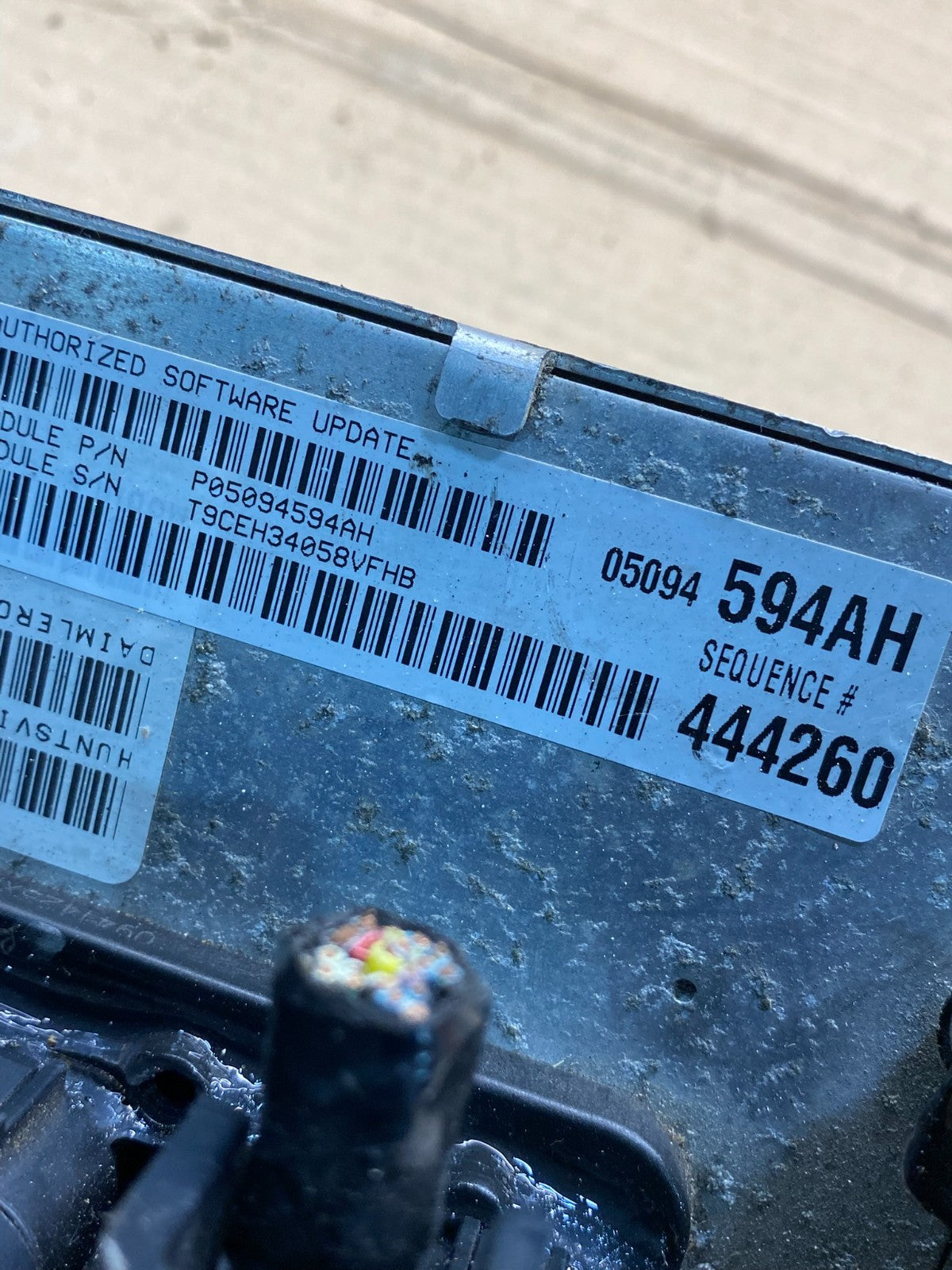 2006 Dodge Magnum Charger 300 5.7L Engine Control Unit ECU AH9603 DG2
