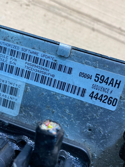 2006 Dodge Magnum Charger 300 5.7L Engine Control Unit ECU AH9603 DG2