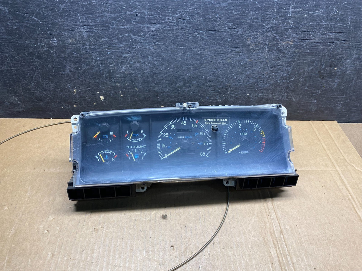 1987 to 1991 Ford F250 F350 Speedometer Cluster Gauge AI9745 DW0