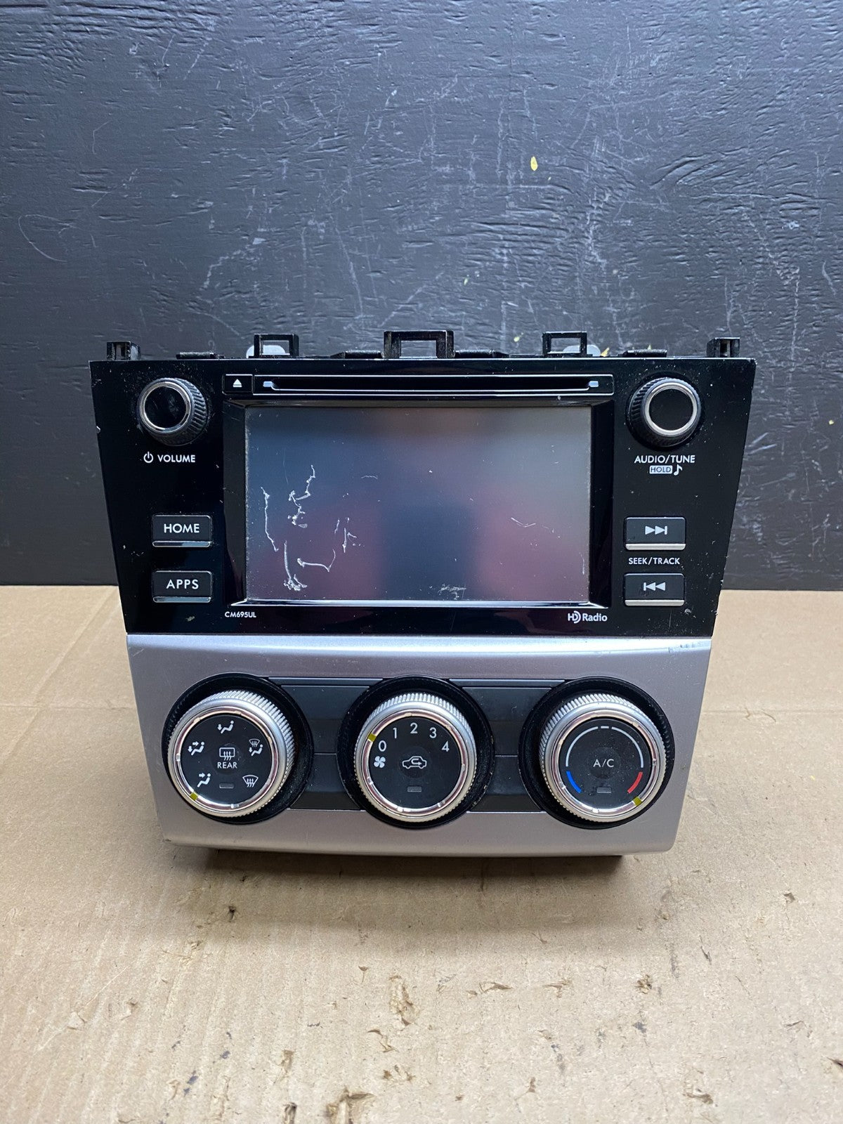 2016 2017 Subaru Impreza Crosstrek Radio Dash Screen Display AB9556 DG0