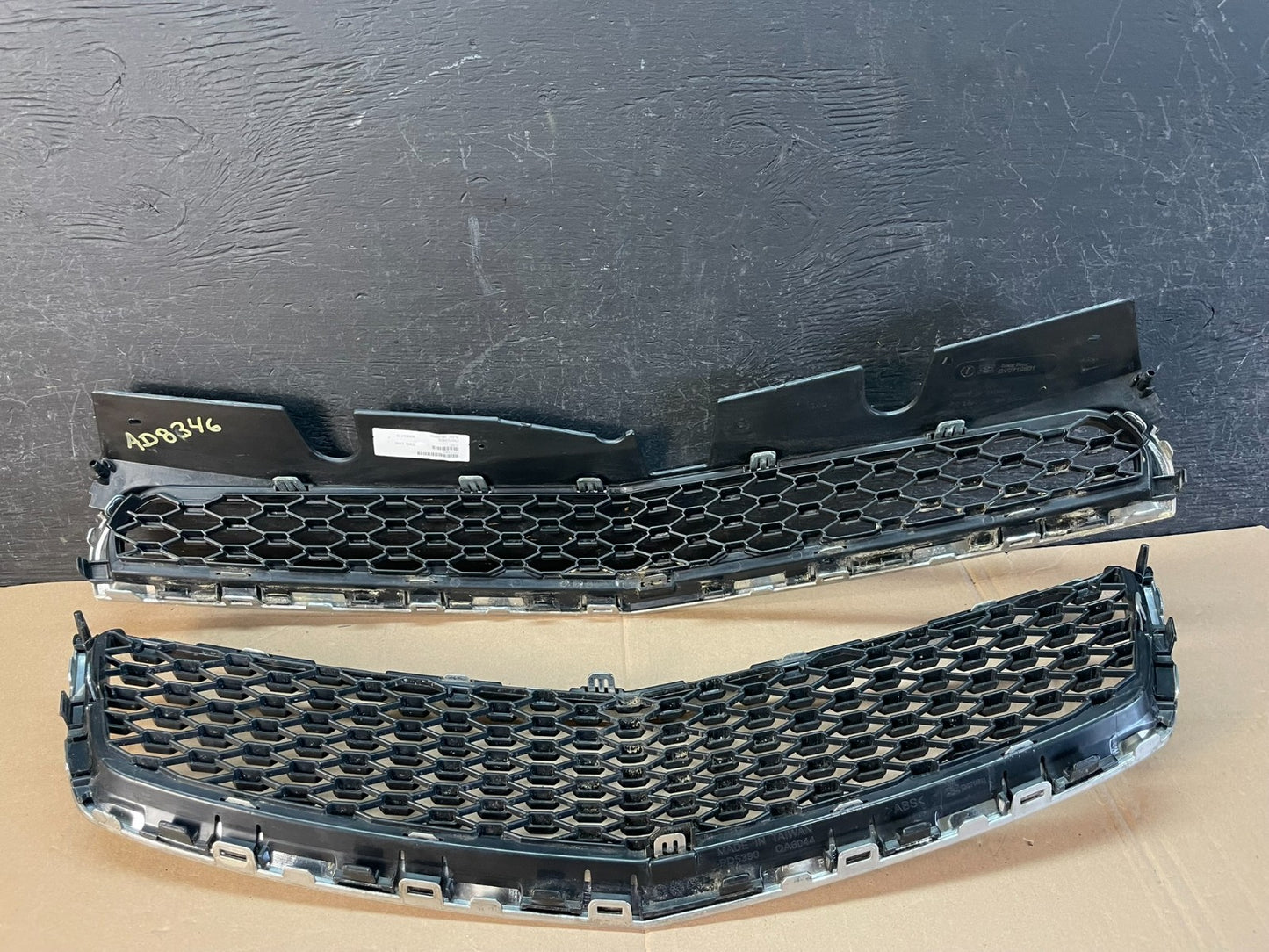 2010-2013 Chevrolet Equinox Upper Lower Set Front Chrome Grill Grille AD8346 DG3
