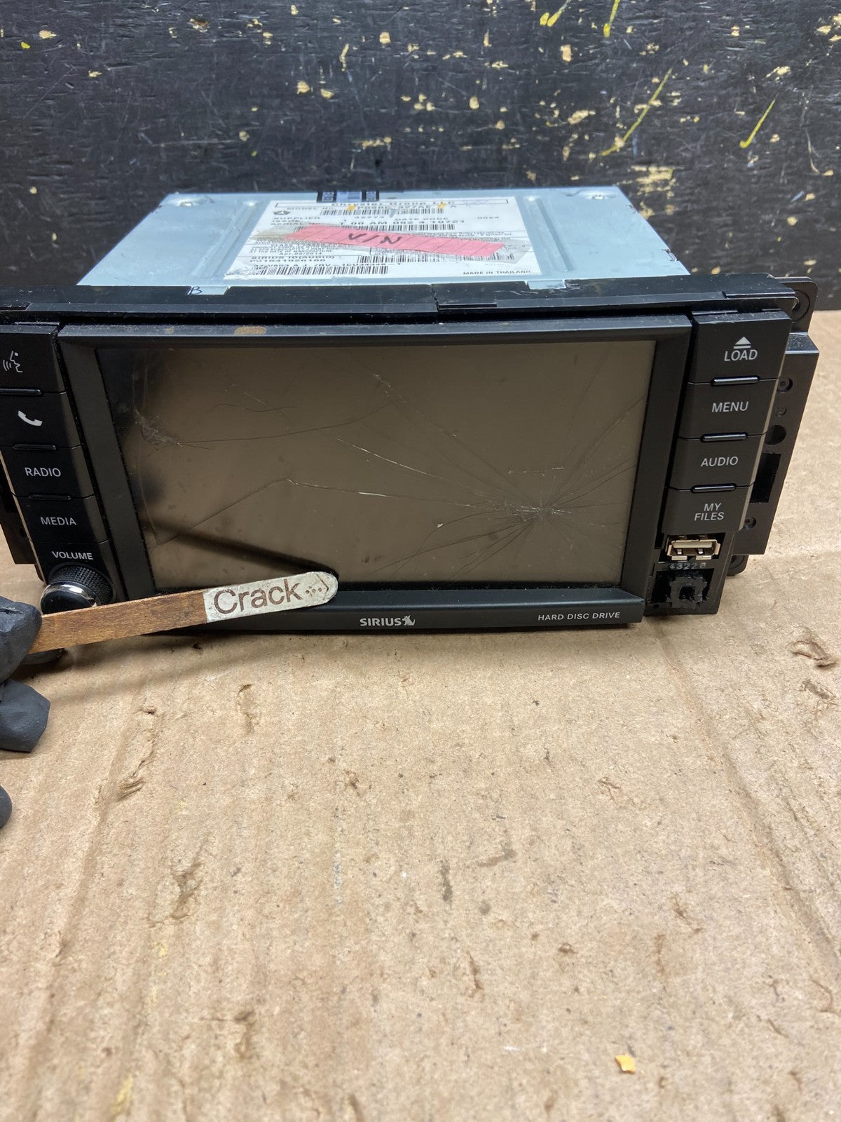 2010 2018 Jeep Dodge Chrysler Screen Display CD Player Satellite Radio AA8185 DG3