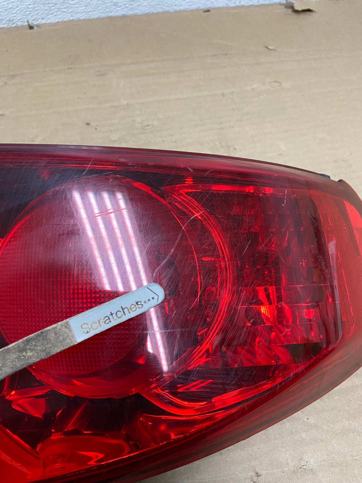 2007 2008 2009 Acura Rdx Right Passenger RH Tail Light AG8144 LK3