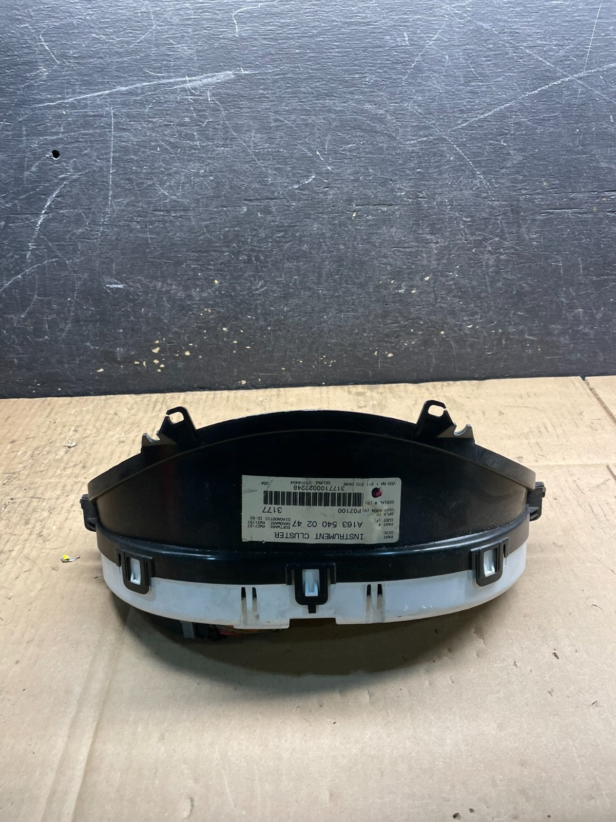1998-2005 Mercedes ML320 Instrument Cluster Speedometer w7068 DG3