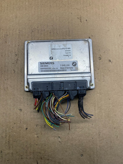 2003 to 2005 BMW X5 ECM ECU Engine Control Computer Module 7545150 AG7087 DG0