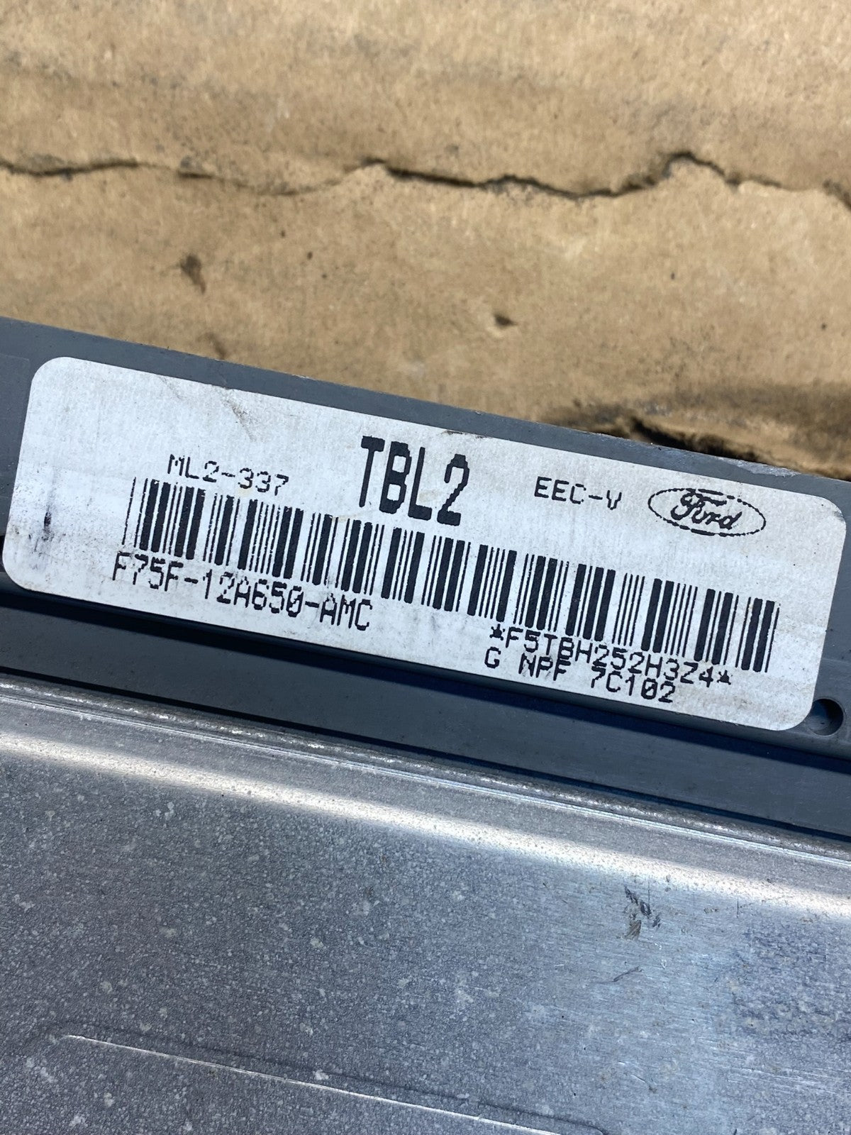 1997 Ford F150 F250 4.6L Engine Control Unit ECU Computer Module AH4881 DW2