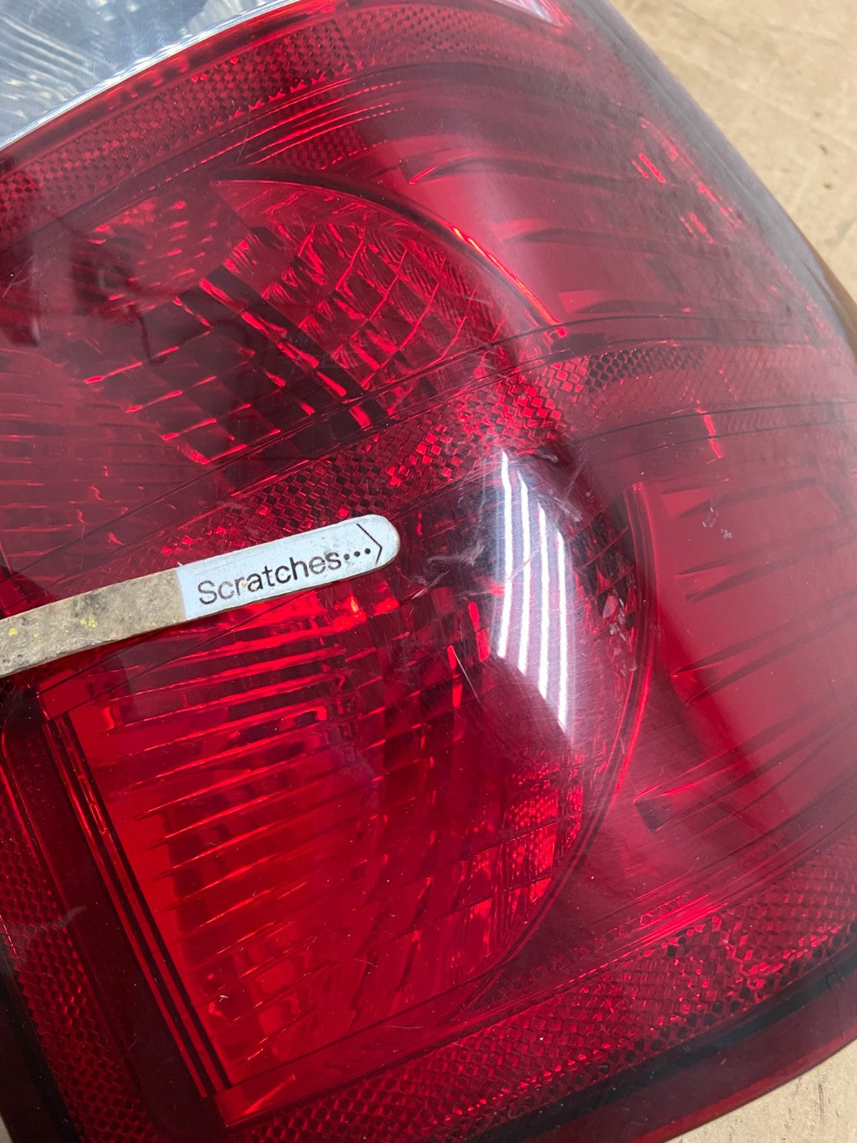 2007 2008 2009 2010 Jeep Grand Cherokee Left Driver Lh Tail Light AD6212 LK3