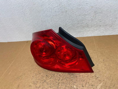 2007 to 2013 Infiniti G35 G37 Sedan Left Driver LH Side Tail Light AE1498 LK1
