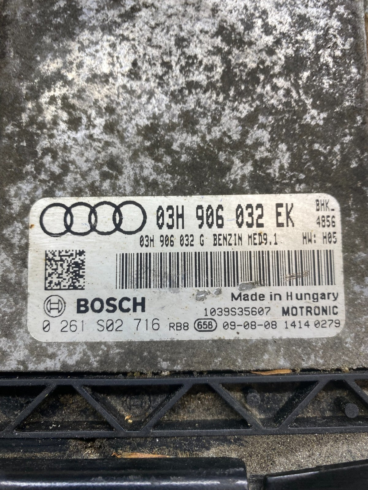 2009 Audi Q7 Engine Computer Ecu Pcm ECM Module 03h906032ek R4015 DG3