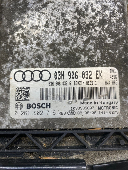 2009 Audi Q7 Engine Computer Ecu Pcm ECM Module 03h906032ek R4015 DG3