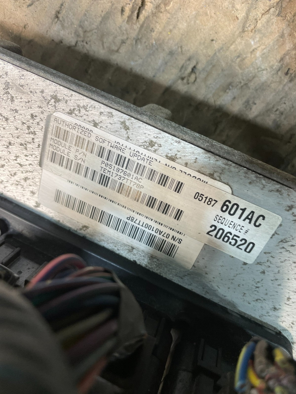 2008 Dodge Durango 5.7 Computer Engine Computer PCM ECU p05187601ac OEM u9035 DG3