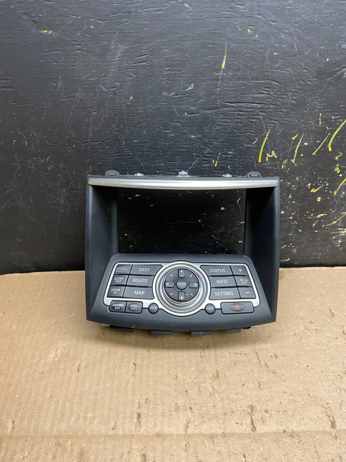 2014 to 2017 Infiniti QX50 Radio Player Climate Control Panel Bezel Y7923 DG0