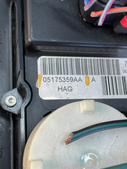 2004-2007 Dodge Grand Caravan A/C Climate Control Unit Bezel Trim AC5210 DG7