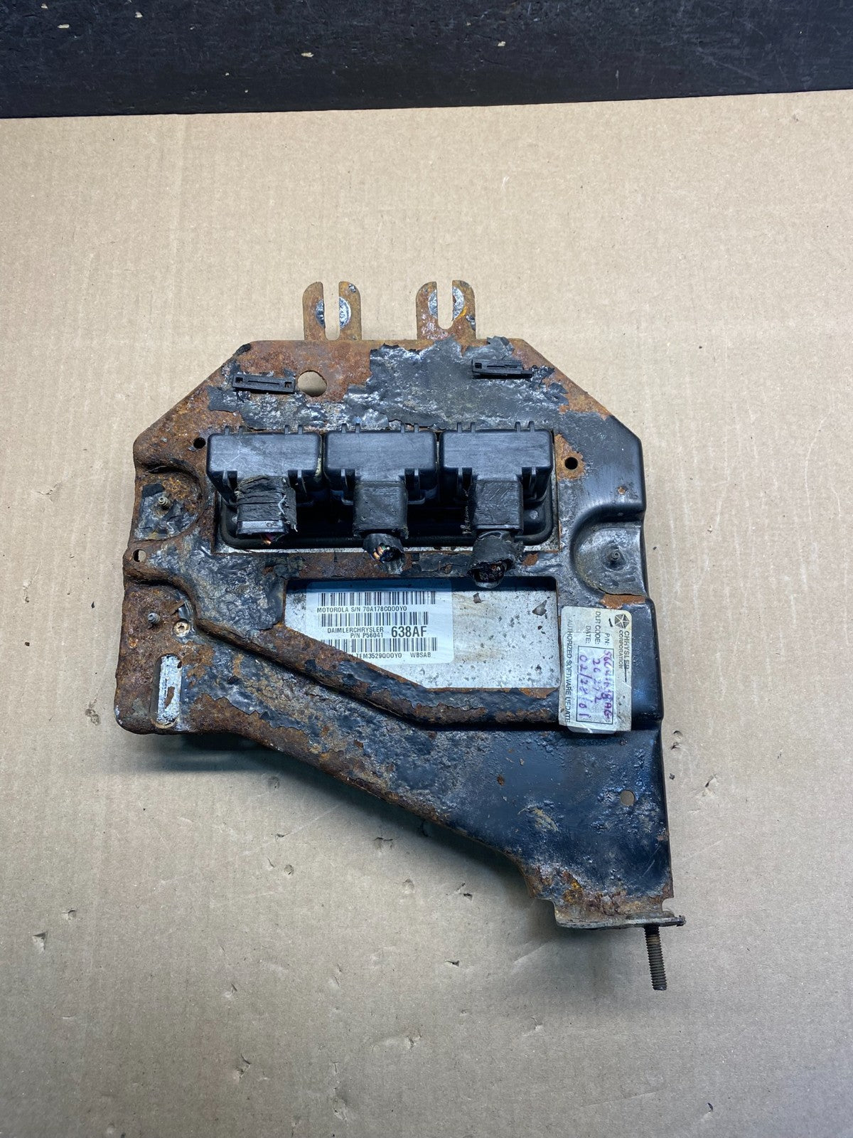 2000 Jeep Grand Cherokee 4.0L Ecm Ecu Computer Module AG7480 DG0