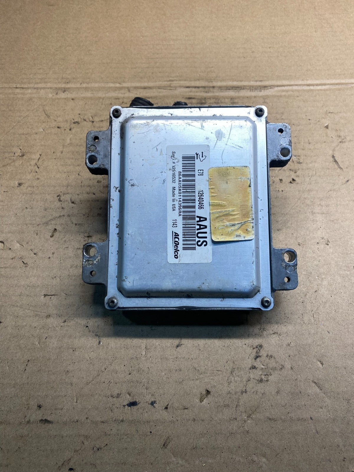 2011 Chevrolet Cruze Engine Computer Ecu Pcm Ecm Pcu Oem AB7313 DG1