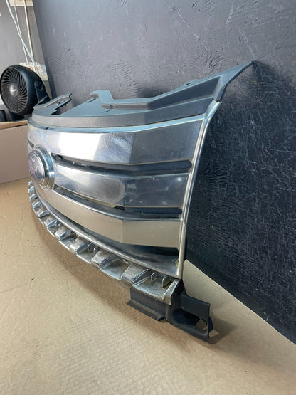 2007 2008 2009 2010 Ford Edge Front Upper Chrome Grill Grille AF5238 DW1