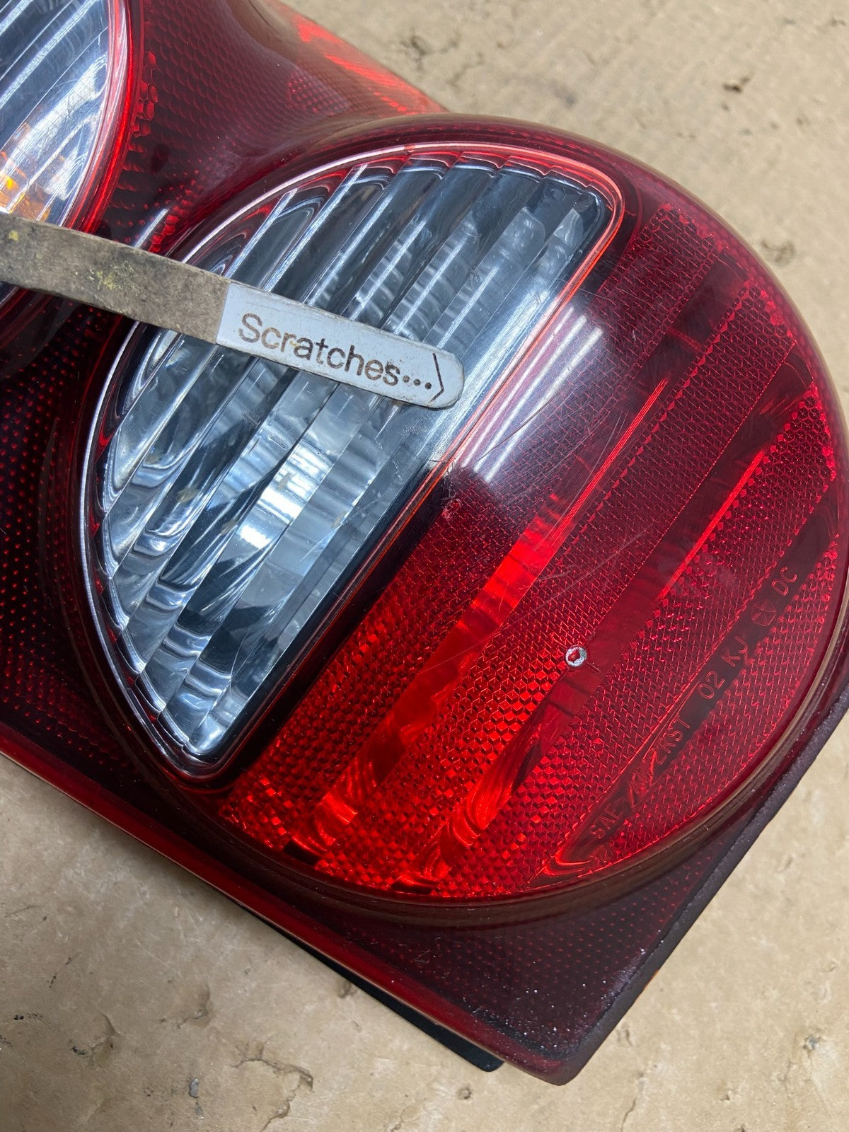 2005 2006 2007 Jeep Liberty Right Passenger Rh Side Tail Light AF8117 DW3