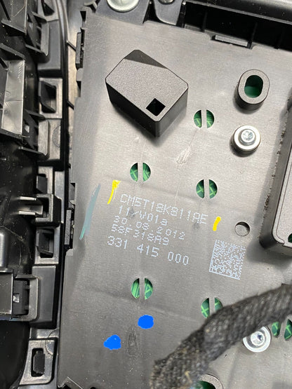 2013 to 2014 Ford Focus Center Radio Stereo Control Unit Trim AD1919 DG5