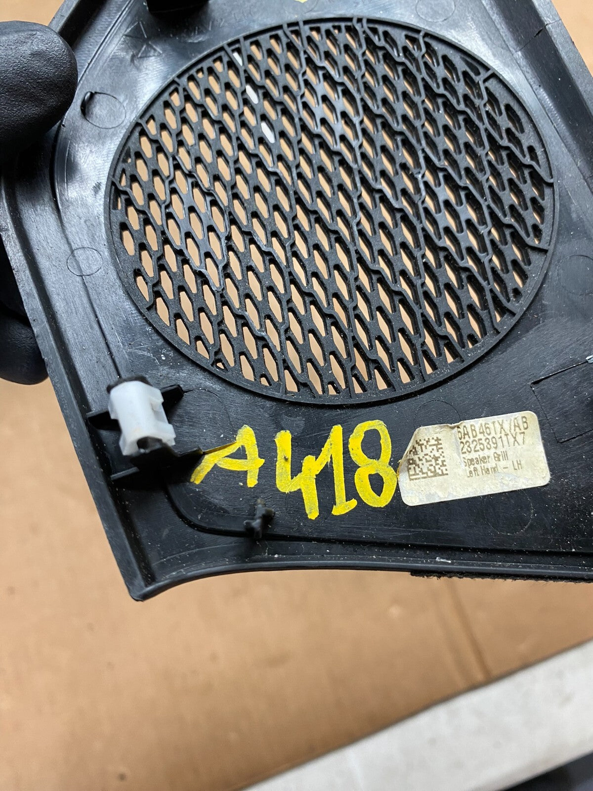 2018 2019 2020 2021 Jeep Wrangler Left Driver Speaker Cover A0418 DG13