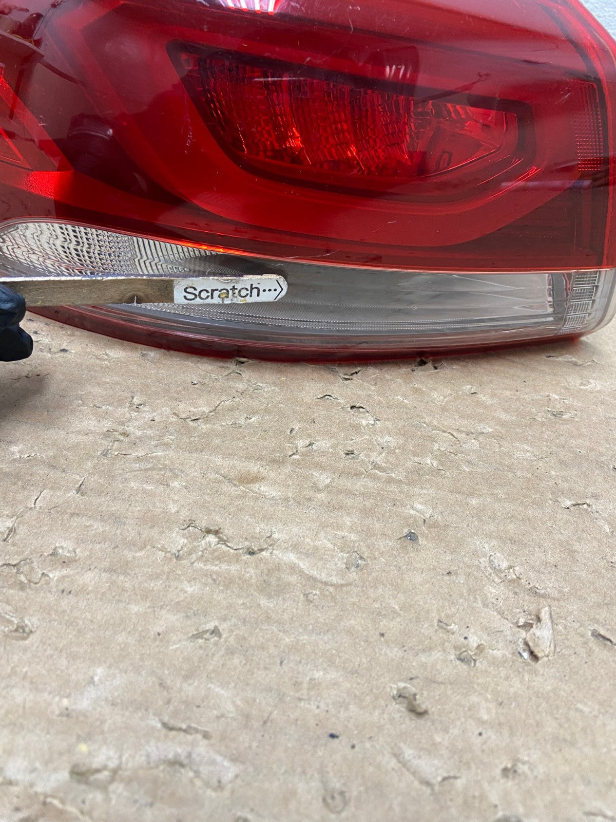 2017 to 2018 Hyundai Elantra Left Driver LH Side Tail Light AH9135 LK4