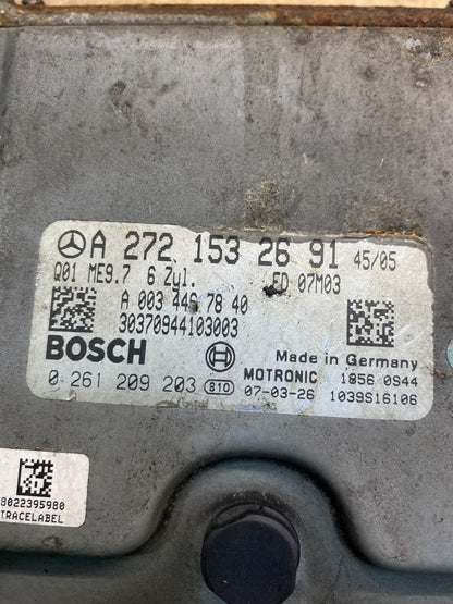 2006 to 2009 Mercedes 3.5L ECU E350 ML350 R350 Engine Computer Module AA5808 rDG2