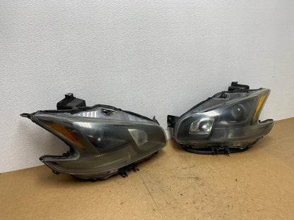 Halogen 2009 to 2014 Nissan Maxima Left+Right Set Side Headlights AC3481 DW2