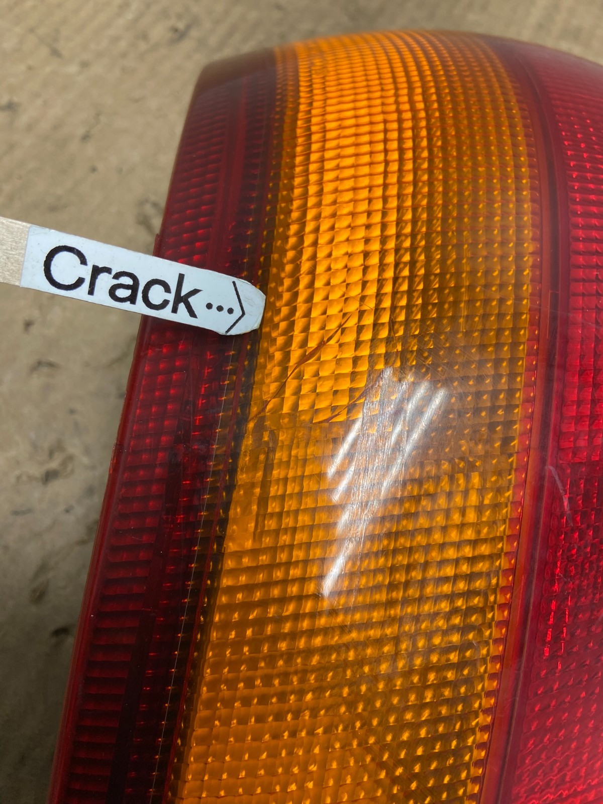 1991 to 1997 Toyota Previa Right Passenger Side Tail Light AA83474