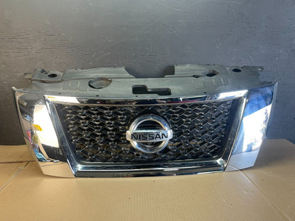2013-2016 Pathfinder Front Upper Chrome Camera Grill Grille Aftermarke AE3515 DG0