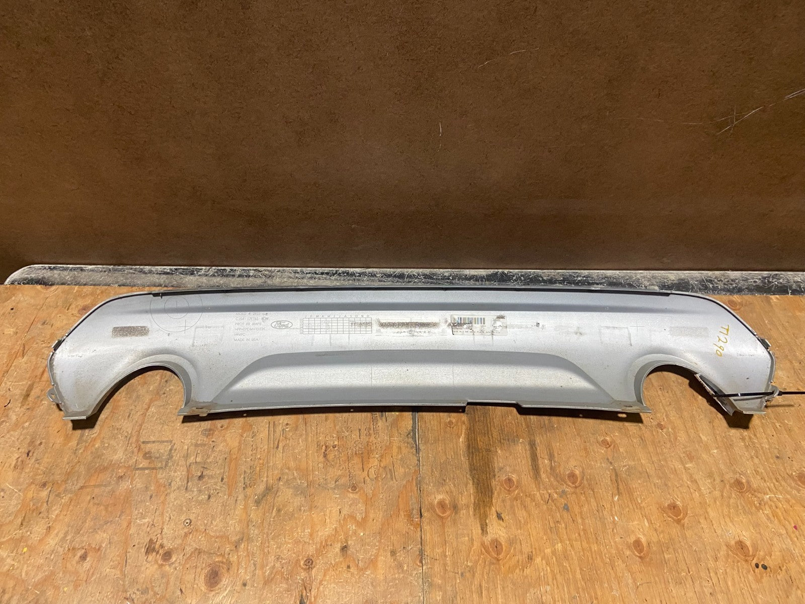 2013 to 2016 Ford Escape Rear Lower Bumper Valance Spoiler OEM T1290 PS4