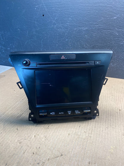 2014 to 2015 Acura Mdx Radio Stereo 6 CD Player Climate Control Pan OE ae6385 DG0