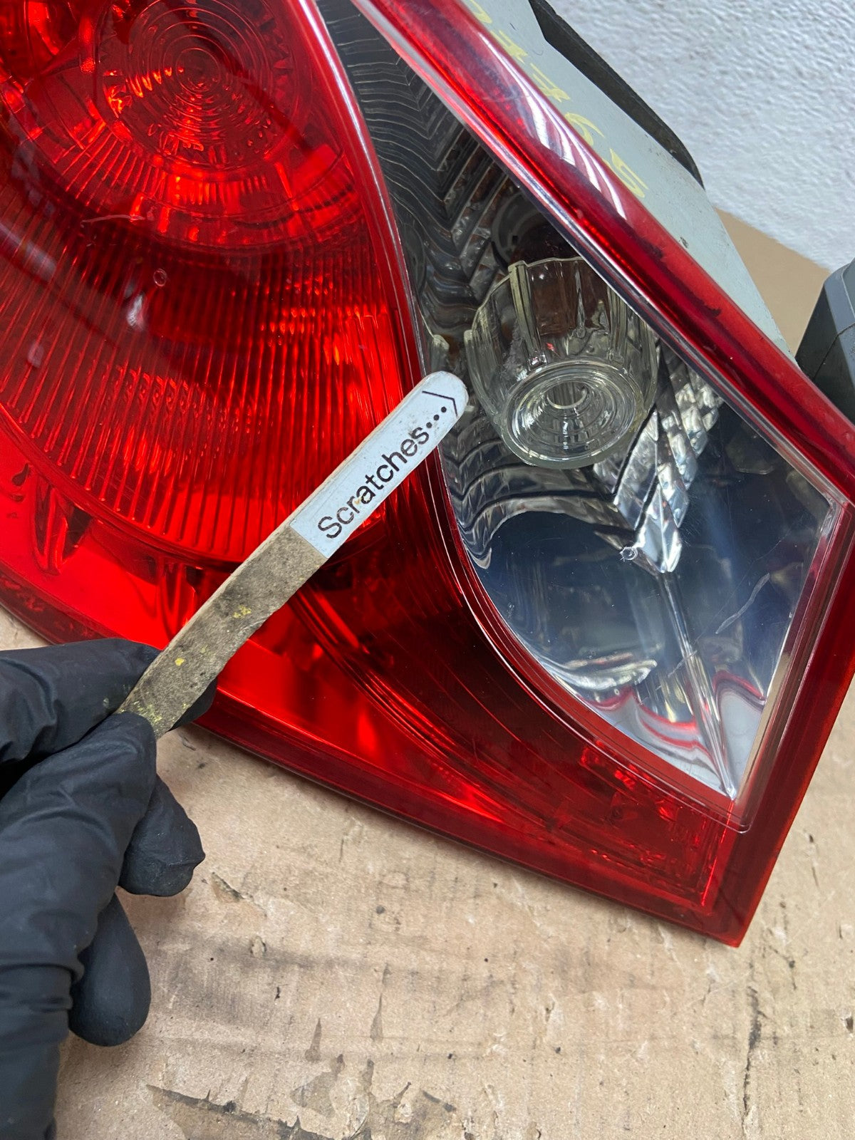 2011 2012 2013 Hyundai Sonata Left Driver LH Side Tail Light AD7765 LK3