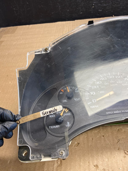 2001 to 2002 Chevrolet Express Speedometer Cluster Gauge AE1790 DG3