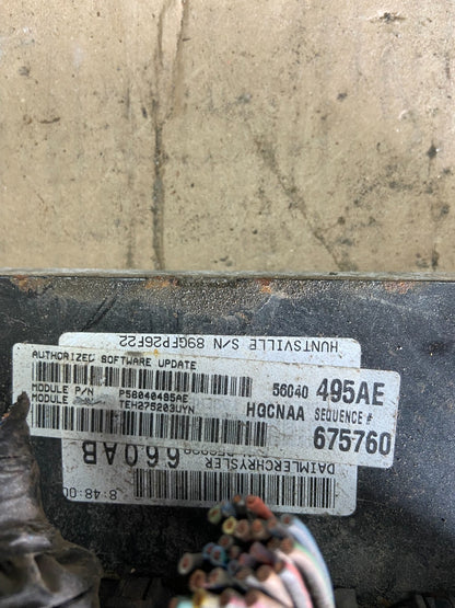 2003 Dodge Dakota 4.7L Engine Computer Module ECM p56040495ae P0566 DG3