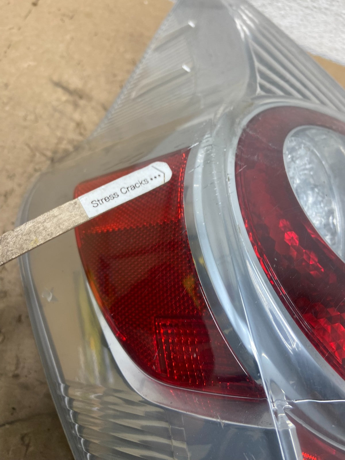2012 to 2015 Toyota Prius C Left Driver LH Side Tail Light AF8429 DG4