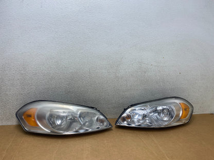 2006 - 2013 Chevrolet Impala Left+Right Set Headlights Halogen T1142 DW0