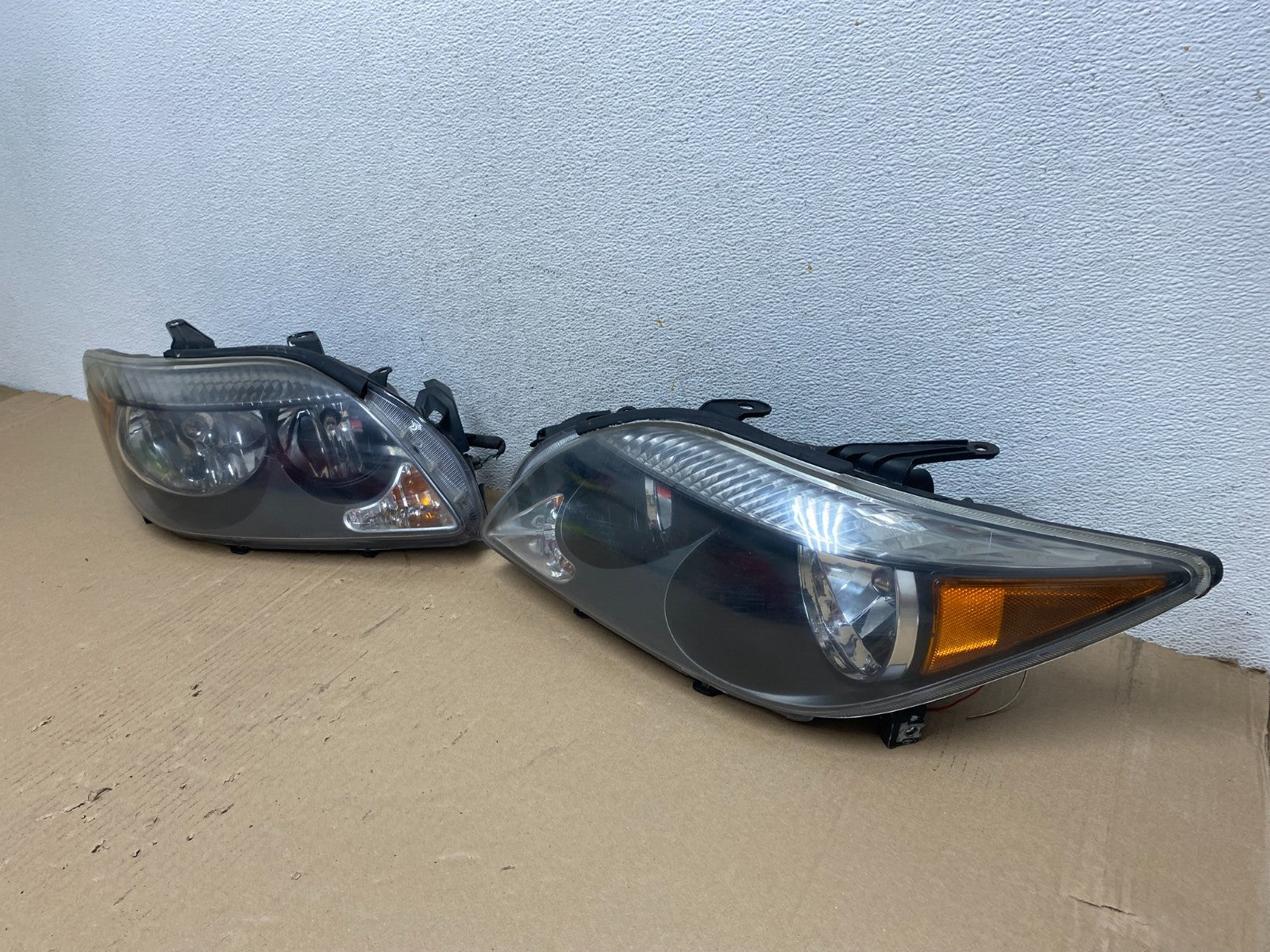 2005 2006 2007 Scion Tc Left+Right Side Halogen Headlights AE7218 DW1