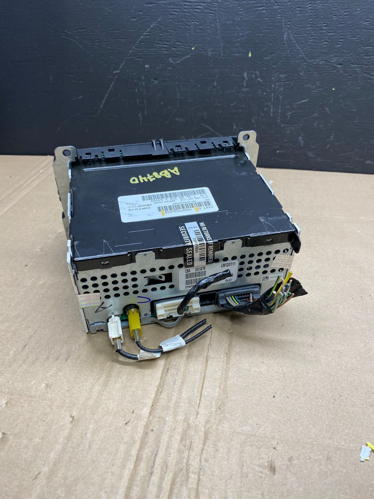 2007-2012 Chrysler Dodge Jeep Ram Radio CD MP3 AUX Receiver AB8740 DG3