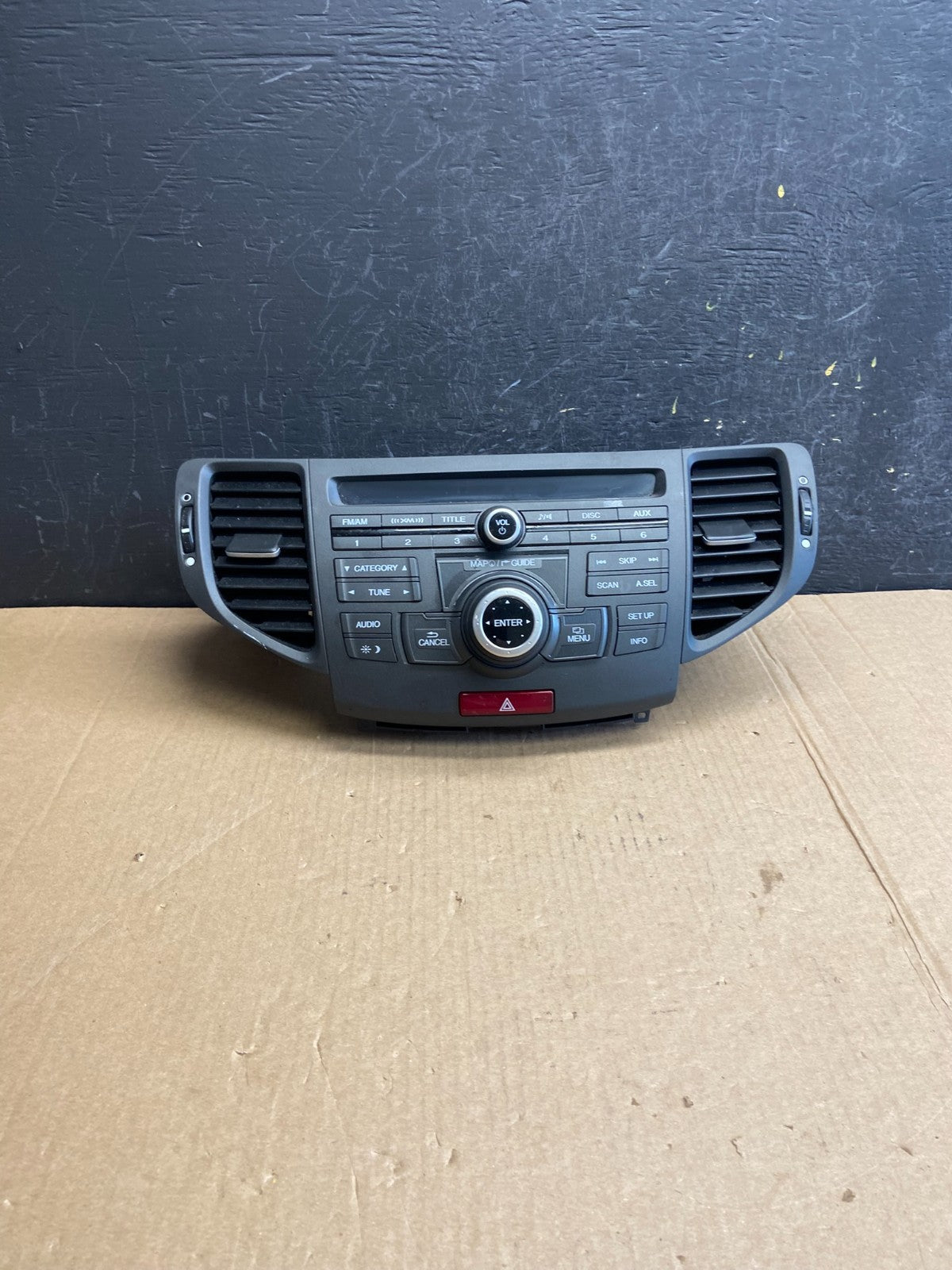 2009 to 2010 Acura TSX AM/FM CD Player Radio Audio System Air Vent AE4415 DG0