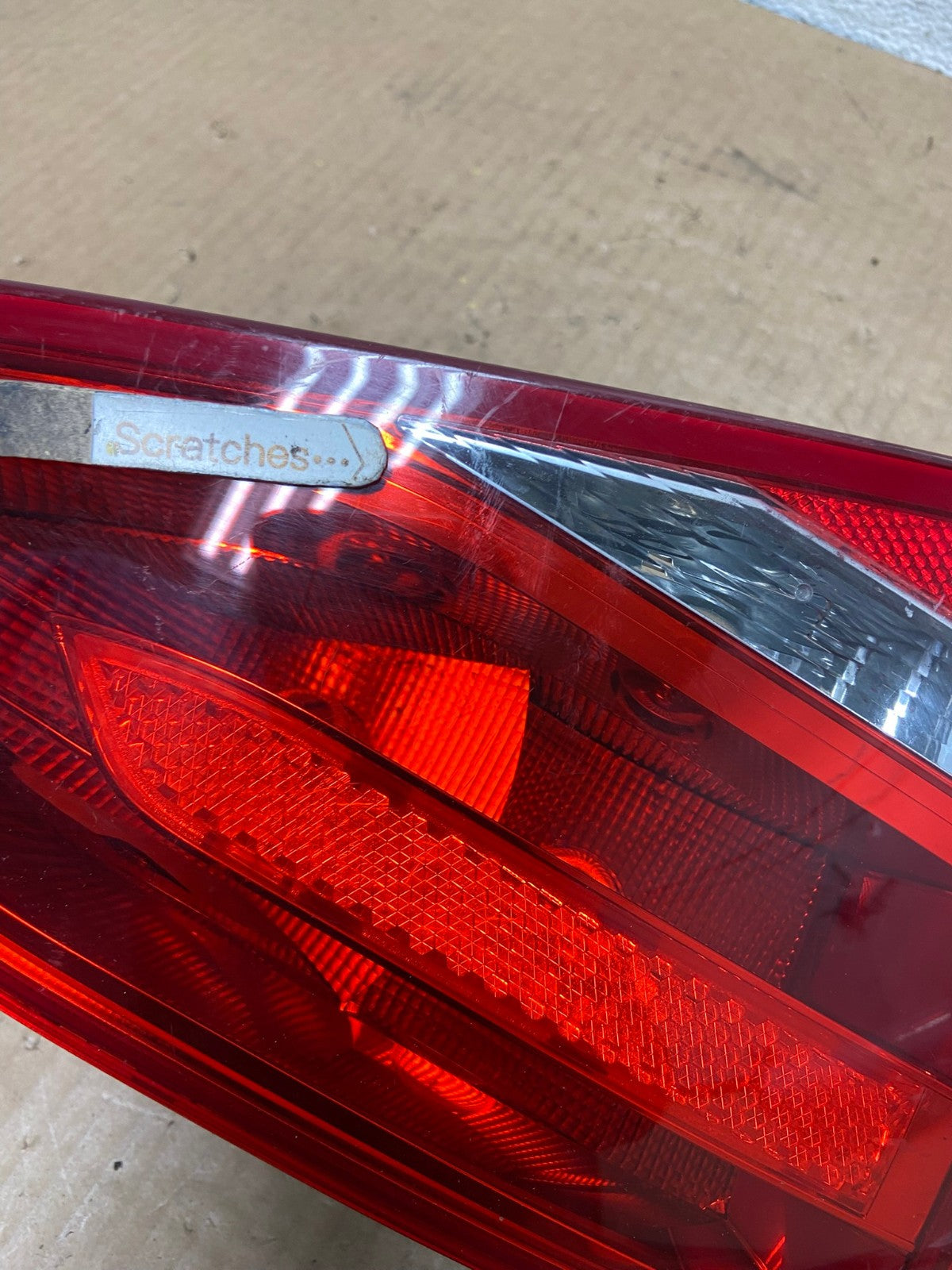 2009 2010 2011 2012 Audi A4 Sedan Left Driver Side Inner Tail Light AI79473