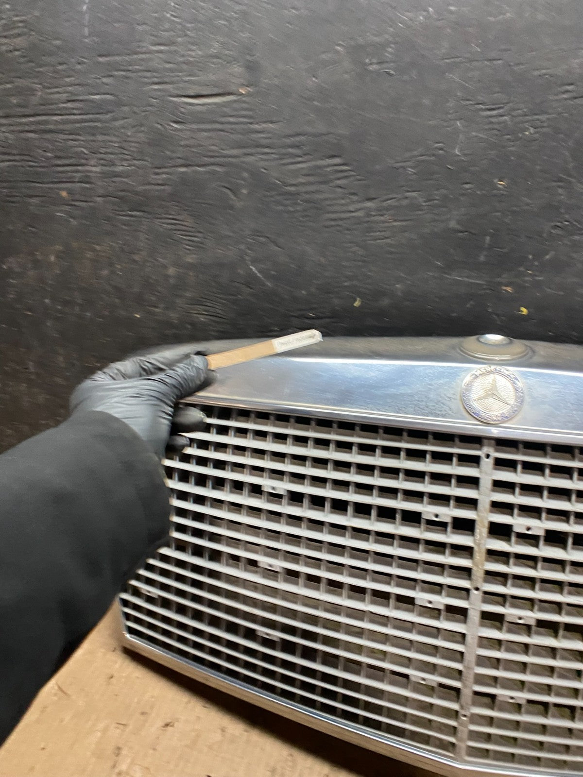 1968 to 1975 Mercedes Benz W114 W115 Front Chrome Grill Grille W6168 PS8