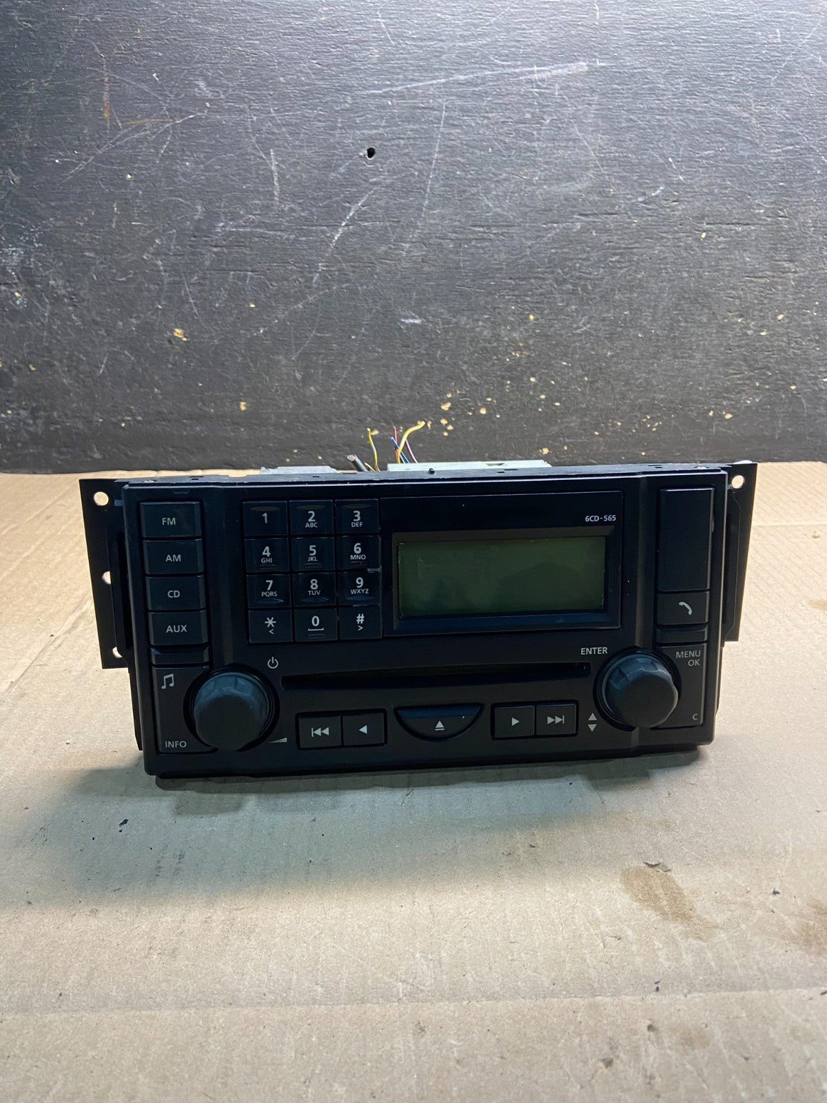 2006 2007 2008 2009 Range Rover Sport 6 CD Changer Stereo Radio Y7563 DG0