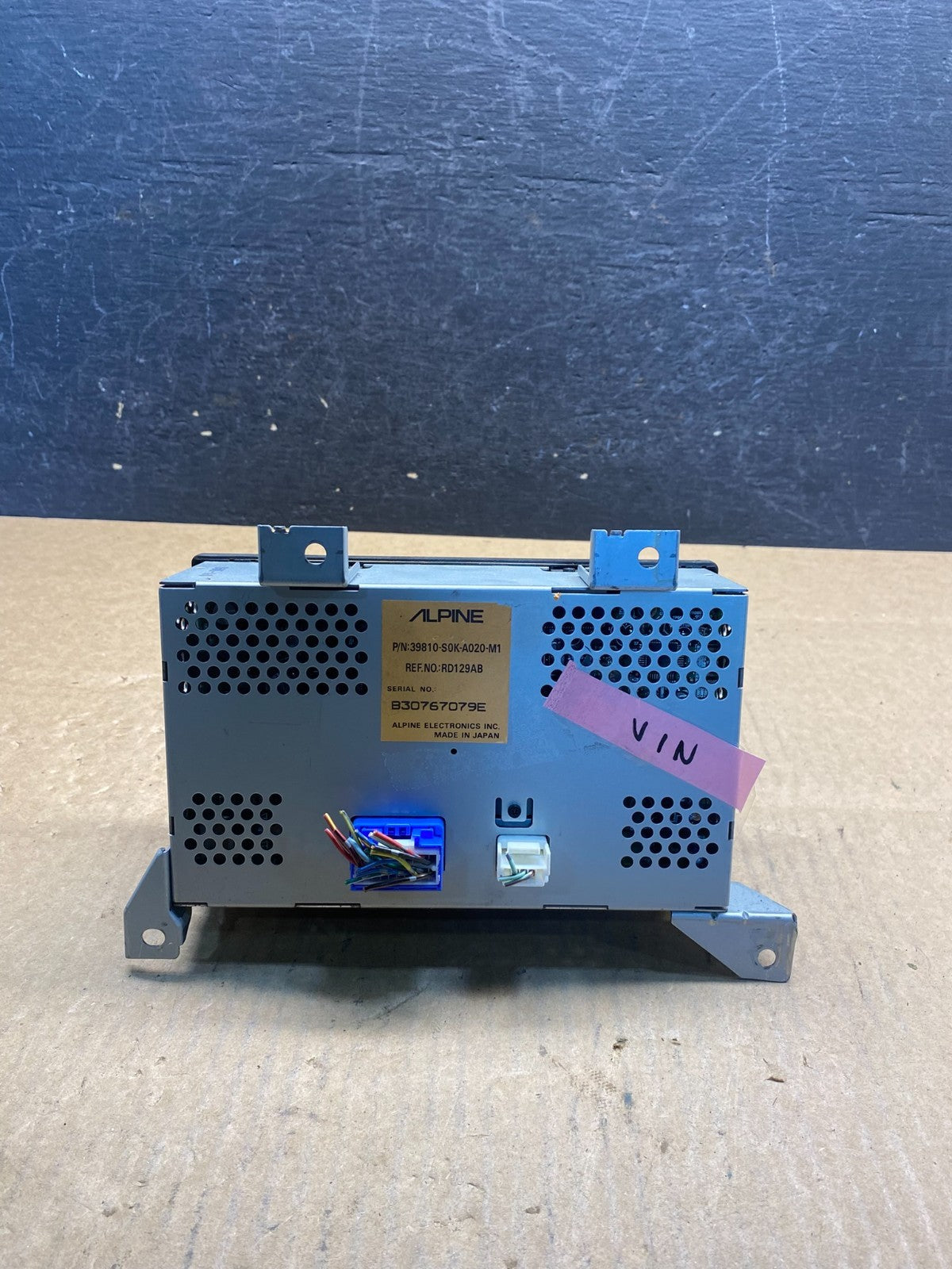 1999 to 2003 Acura TL Screen Display Navigation Radio Information AG7394 DG4