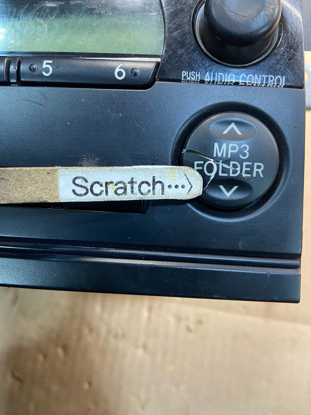 2004 to 2010 Toyota Sienna AM FM CD WMA Mp3 Radio Receiver Oem Z0590 DG1