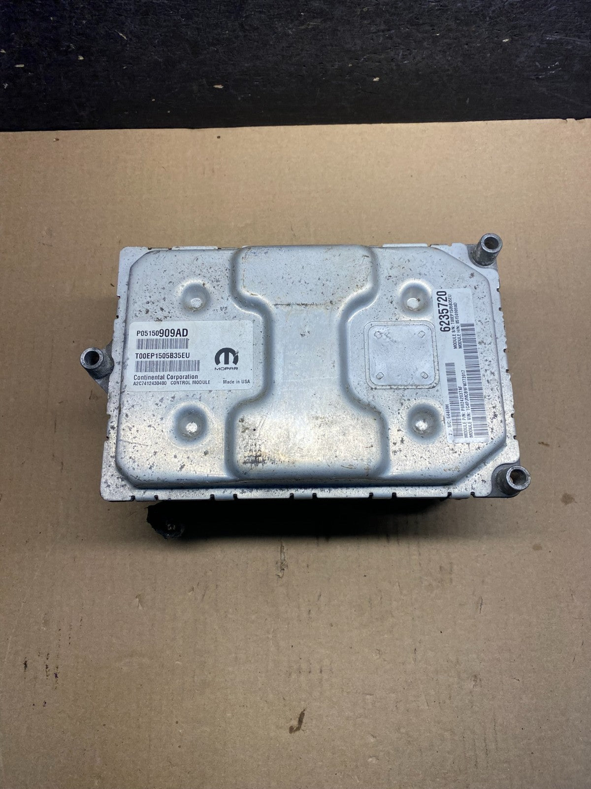 2015 Dodge Dart 2.4L ECU ECM Engine Computer Module AH4615 DG1