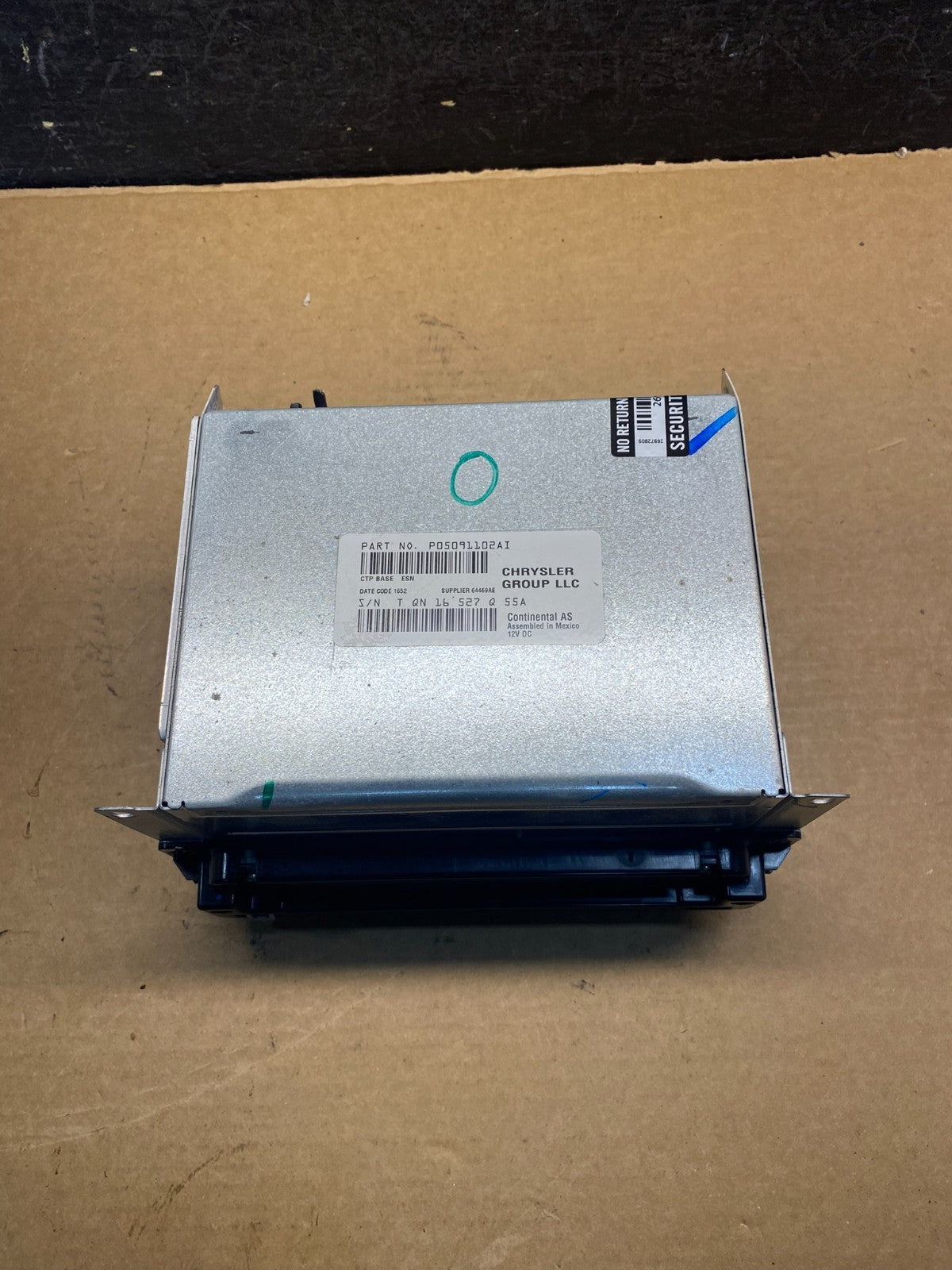 2011 - 2013 Dodge Journey Radio Info Media CD Player Unit Ad9876 DG3