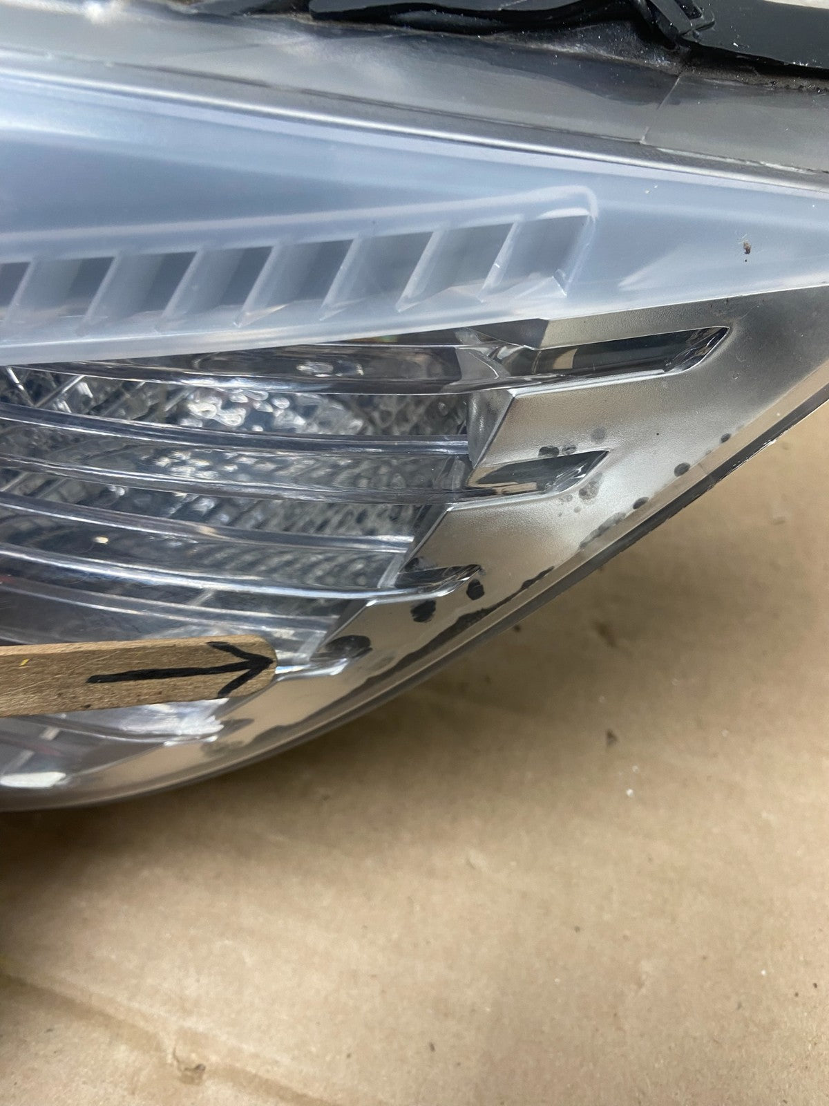 2009-2011 Bmw 3 Series 328i 4/D Sedan Left Driver Headlight Halogen AA8764 DW5