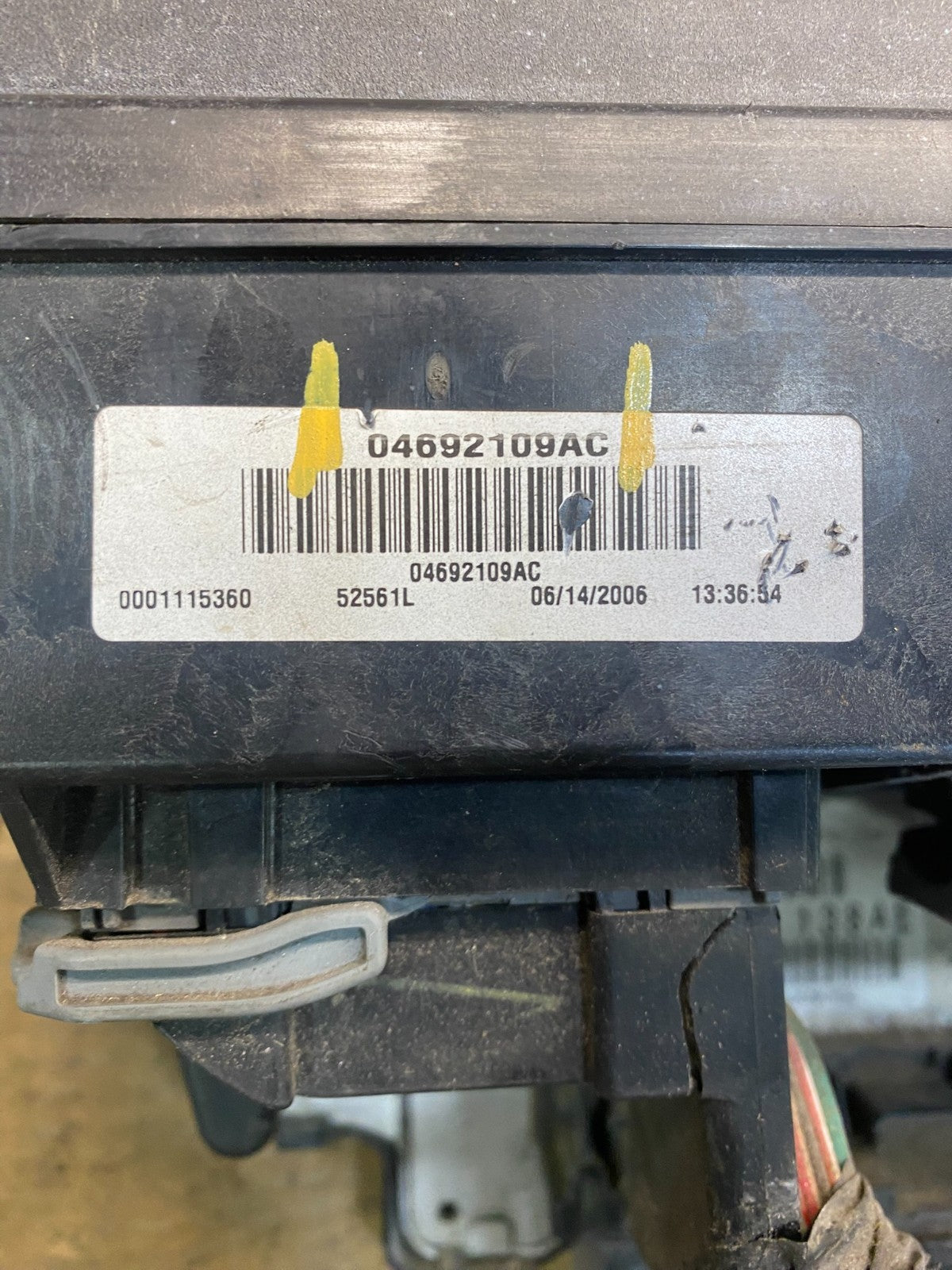 2007 Jeep Grand Cherokee Fuse Box Multi-Function Relay Module Bcm AA1723 DG6