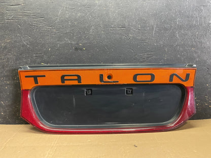 1995 to 1998 Eagle Talon Rear Finish License Plate Panel OEM Original  aa8825 DG0
