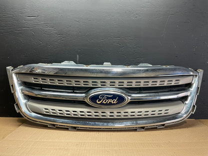 2010 2011 2012 Ford Taurus Front Upper Grill Grille Chrome OEM AB7627 DG0